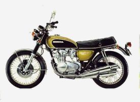 Mijn tweede, een Honda CB500F uit '71. Van 1985 tot 1986 eigenaar geweest Example Image